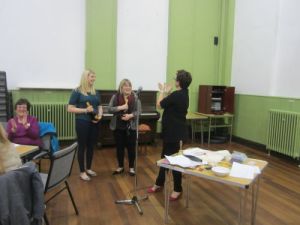 Laura and Vicky - designers of our Top Tips booklet