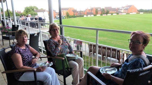 Kibworth Book Quiz - Book Angels on balcony