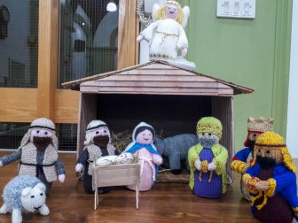 2018-12-19 Knitted Nativity Scene