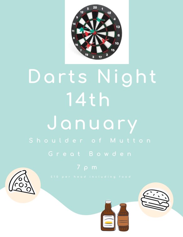 Darts evening Jan